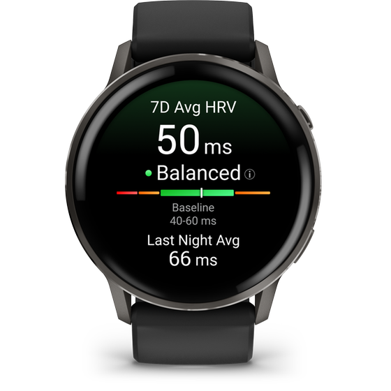 Smartwatch Garmin Venu 4 45mm - Slate with Black image 0