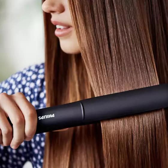 Ισιωτικό Μαλλιών PHILIPS Straightcare Essential Μαύρο image 4