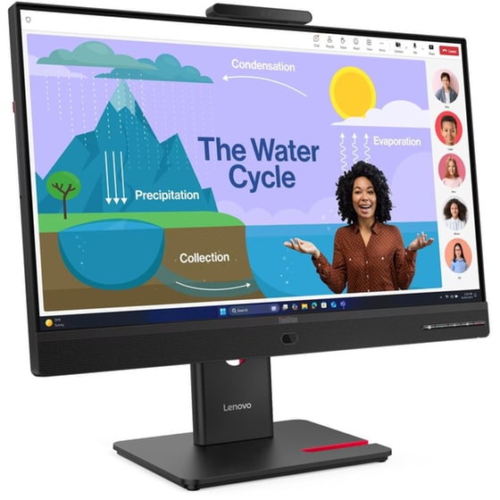 Lenovo ThinkVision T24D-4v Monitor 23.8" FHD IPS Flat 120Hz 6ms image 2