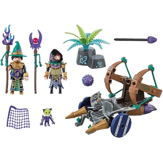 PLAYMOBIL® Novelmore Άμαξα με Κυνηγό Τεράτων (70748) image 1