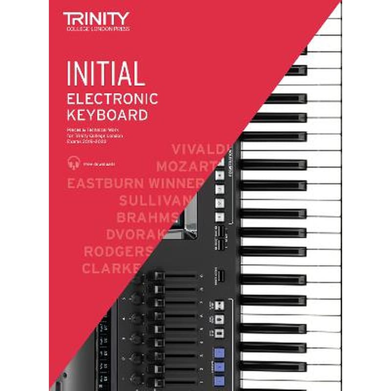 Trinity College London Electronic Keyboard Exam Pieces Technical Work From 2019: Initial Grade