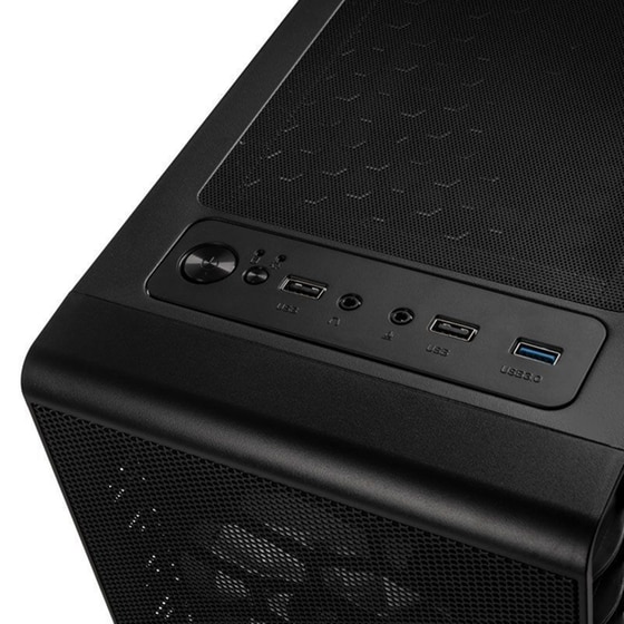 Κουτί Desktop Kolink Observatory Lite Mesh RGB Midi Tower - Μαύρο image 4