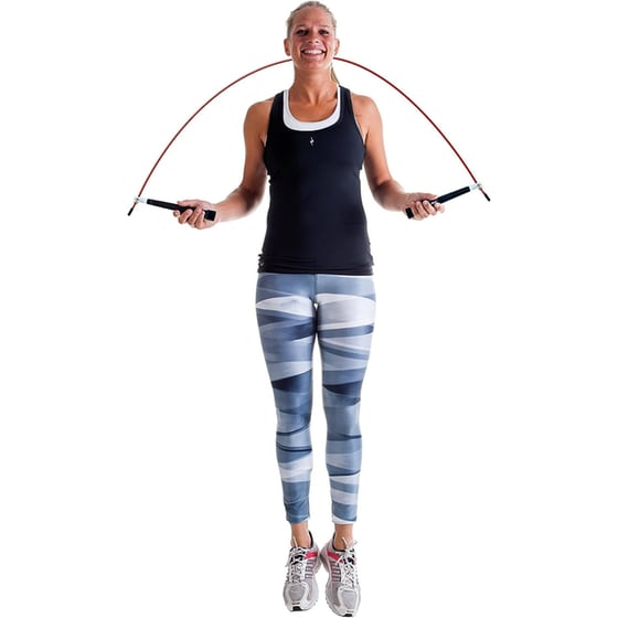 Σχοινάκι Γυμναστικής Pure2Improve Speed Rope 285 cm - Κόκκινο/ Μαύρο image 1