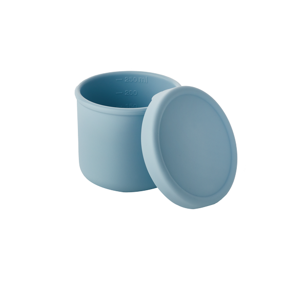 Φαγητοδοχείο Coolbee Σιλικόνης Blue - 250 ml image 1