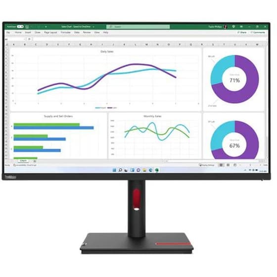 Lenovo ThinkVision T32H-30 Monitor 31.5'' QHD IPS Flat 60Hz 6ms image 0