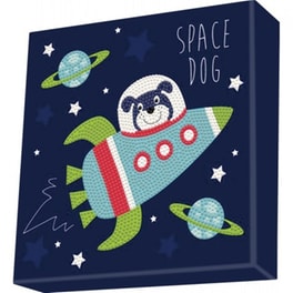 Diamond Dotz Κατασκευή με Ψηφίδες - Space Dog