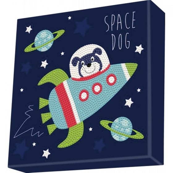 Diamond Dotz Κατασκευή με Ψηφίδες - Space Dog image 0