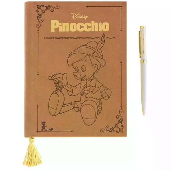 Σετ Δώρου Τετράδιο Disney Πινόκιο Premium A5 200Φ με Στυλό image 2