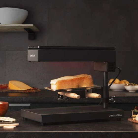 CECOTEC Raclette Cheese&Grill 6000 Black CEC-03081 600 W Μαύρο Ηλεκτρική Ψησταριά image 4