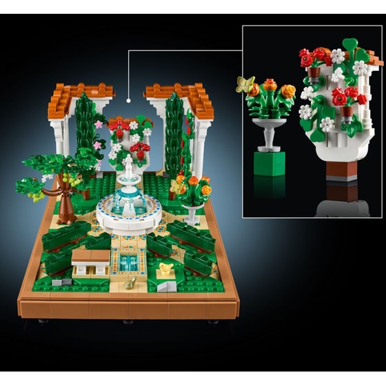 LEGO® Icons Fountain Garden (10359) image 7