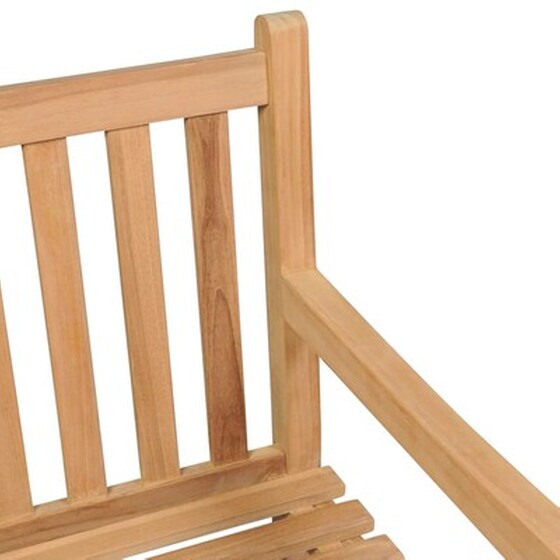 Vidaxl Παγκάκι Κήπου 150 Εκ. Από Ξύλο Teak image 4