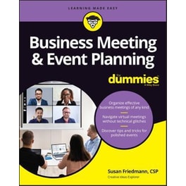 Business Meeting & Event Planning For Dummies