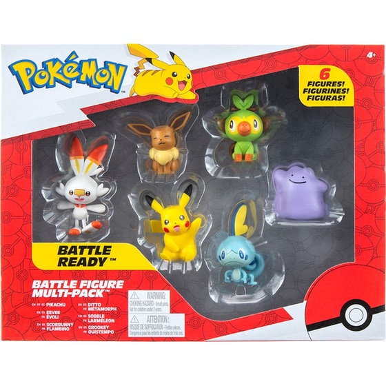 Σετ Pokemon Φιγούρες Battle Figure Multi-Pack 6 Τμχ (5cm) (JW002469) image 0