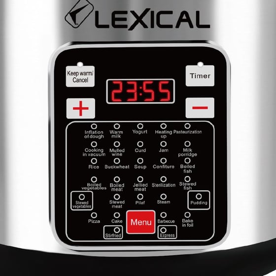 Παρασκευαστής Ρυζιού LEXICAL LRC-3410 900 W Ασημί image 1