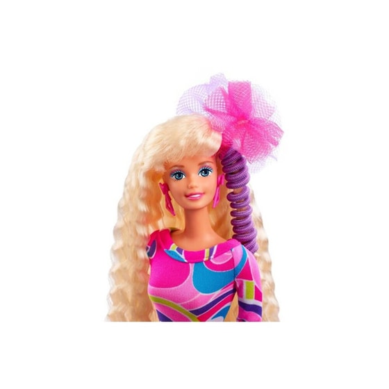 Κούκλα Barbie Totally Hair 90's image 2