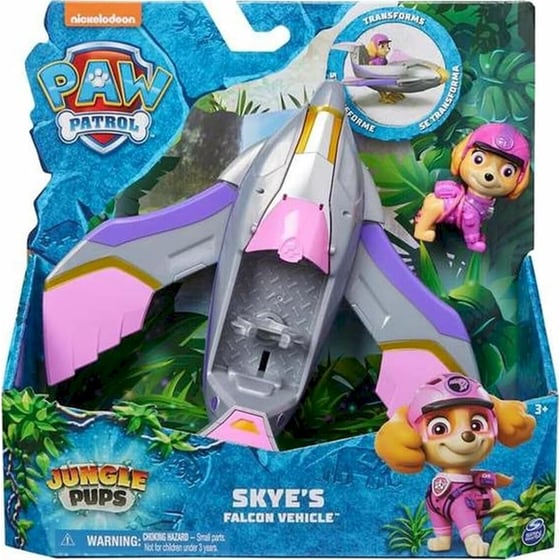 Spin Master Paw Patrol: Jungle Pups Skye’S Falcon Vehicle (6067778) image 0