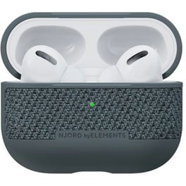 Θήκη Apple AirPods Pro - Njord Υφασμάτινη - Dark Grey