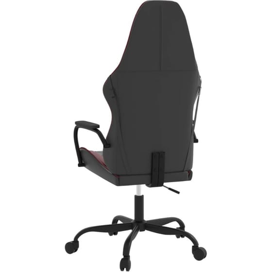 Καρέκλα Gaming VIDAXL 345540 από Τεχνητό Δέρμα - Μαύρη image 1