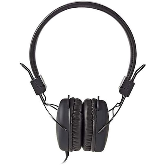 Nedis Hpwd1100bk Wired Headphones, On-ear, Foldable, 1.2 M Round Cable, Black 233-0088 Ακουστικά Κεφαλής - image 0