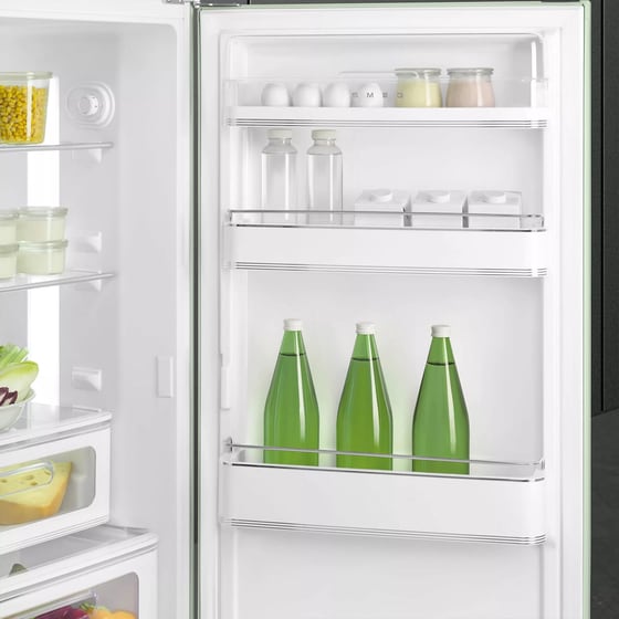 SMEG FAB30RPG6 294 Lt Πράσινο Δίπορτο Ψυγείο image 8