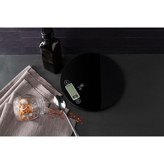 Ψηφιακή Ζυγαριά Κουζίνας BERLINGER HAUS BH-9435 έως 5 kg Μαύρο image 1