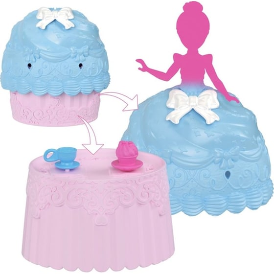 Μίνι Κούκλες Disney Princess Cupcake Έκπληξη 1 Τμχ - Τυχαία Επιλογή Σχεδίου (JFG78) image 2