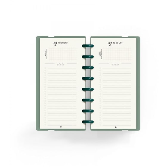 Σημειωματάριο Planner Carchivo Week & Checklist Πράσινο image 3