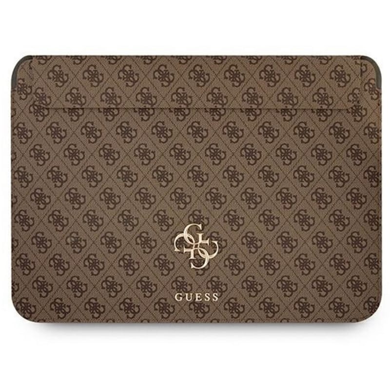GUESS Τσάντα Laptop Guess Saffiano Collection 13 - Καφέ