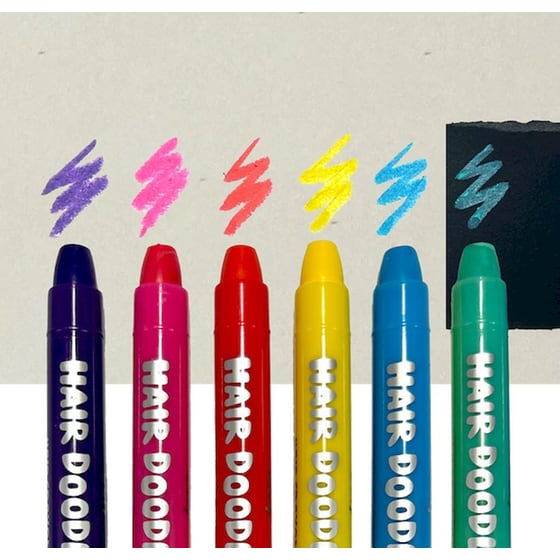 Κηρομπογιές Μαλλιών Ooly (6 Τεμάχια) image 3