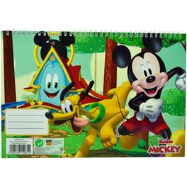 Μπλοκ Ζωγραφικής GIM Mickey Α4 30 Φύλλων