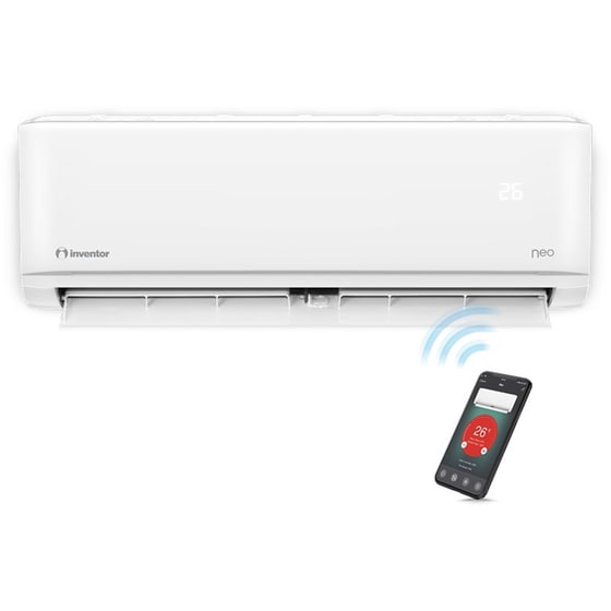 Inventor Neo N3VI-09WFI Κλιματιστικό Inverter 9.000 BTU A++/Α+++ με Ιονιστή & Wi-Fi image 1