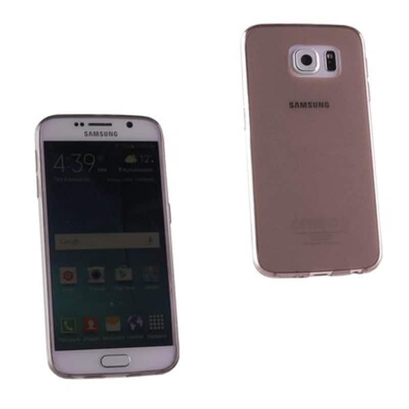 IDOL 1991 Θήκη Samsung Galaxy S6 - Idol 1991 Ultra Thin TPU - Διάφανο Γκρι