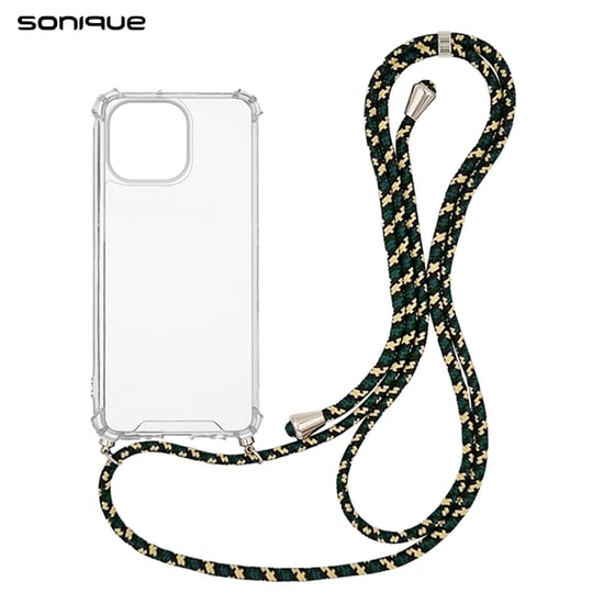 Θήκη Apple iPhone 14 Pro Max - Sonique Armor Clear - Rainbow Πράσινο image 0