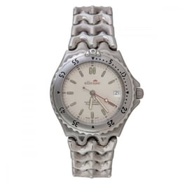 Ellesse Automatic 03-0037-201 Ρολόι Μπαταρίας με Ασημί Μεταλλικό Μπρασελέ