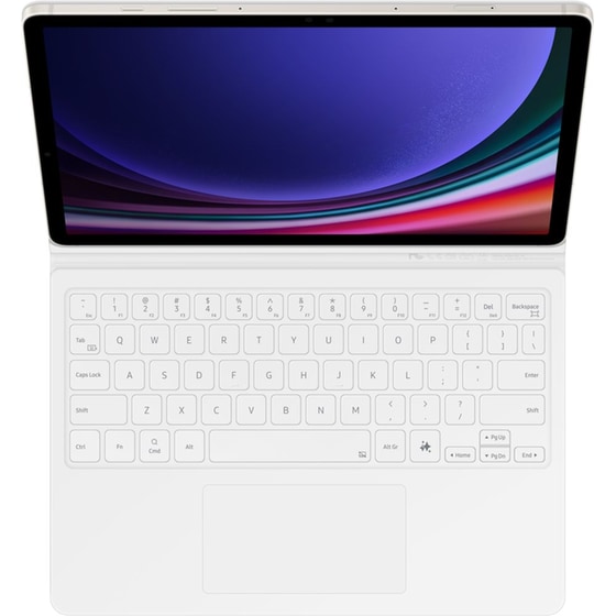 Samsung Book Cover Keyboard - AI Key για Galaxy Tab S9/S9 FE/S10 FE/S10 Lite - White image 3