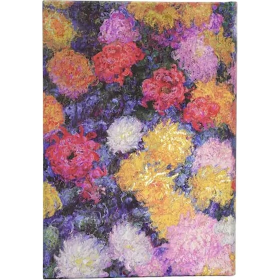 Ημερολόγιο Εβδομαδιαίο 2027 Paperblanks 18Μ Midi Hardcover Monet’s Chrysanthemums image 4