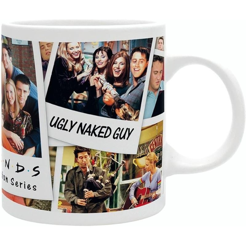 ABYSTYLE Κούπα Abystyle Friends Polaroids Κεραμική 320 ml - Πολύχρωμη