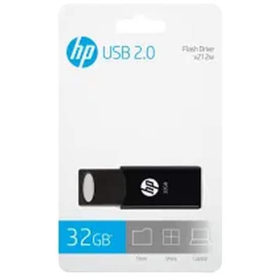 Hp 32GB USB 2.0 Stick - Μαύρο image 2