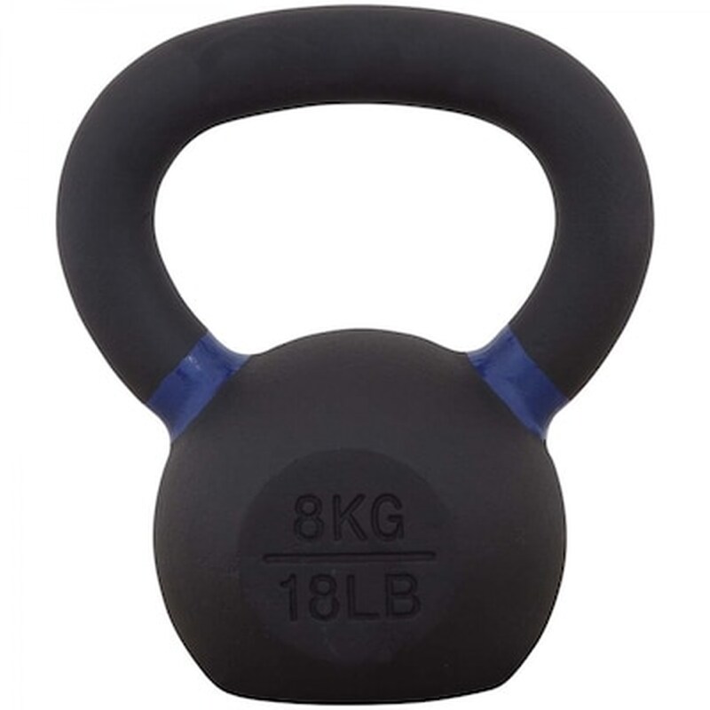Kettlebell Amila από Μαντέμι 8 kg Μαύρο