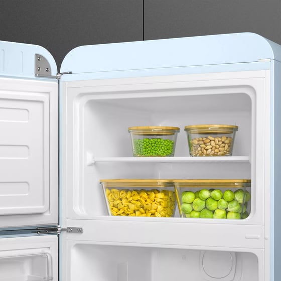 SMEG FAB30LPB6 294 Lt Μπλε Δίπορτο Ψυγείο image 4