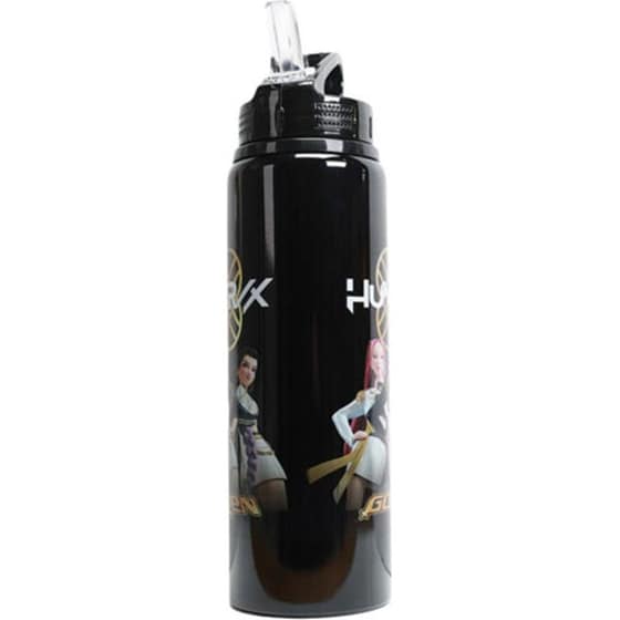Παγούρι Blue Sky Flip Top Golden Huntrix Μαύρο image 1