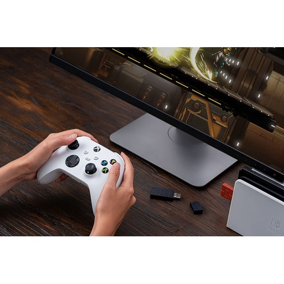 Adapter 8BITDO Usb Wireless 2 - Μαύρο image 5