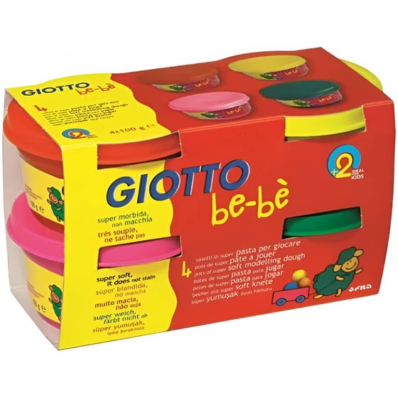Πλαστοζυμαράκι Giotto 4 τεμάχια X 100Gr image 0
