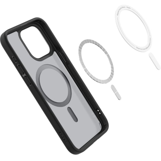Θήκη Apple iPhone 15 Pro - Spigen Ultra Hybrid Magfit - Frost Black image 4