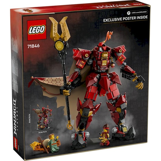 LEGO® Ninjago The Fire Knight Mech (71846) image 1