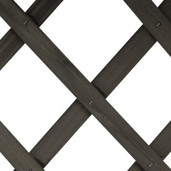 Vidaxl Γλάστρα Κήπου Με Καφασωτό Γκρι 45x30x74 Εκ. Ξύλο Ελάτης image 5