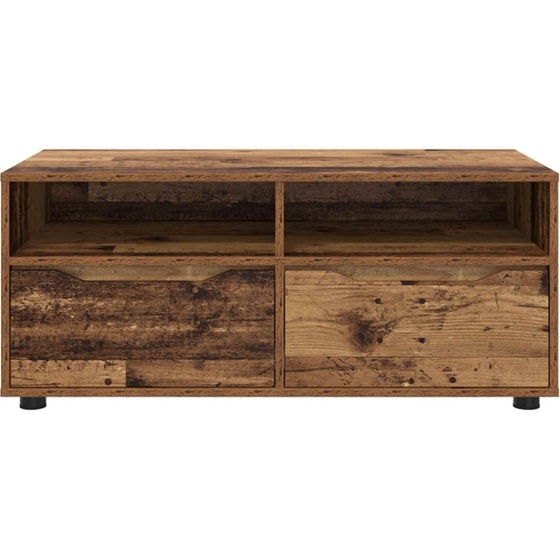 Έπιπλο Τηλεόρασης VidaXL 100 x 48 x 43 cm - Παλαιωμένο Ξύλο image 6
