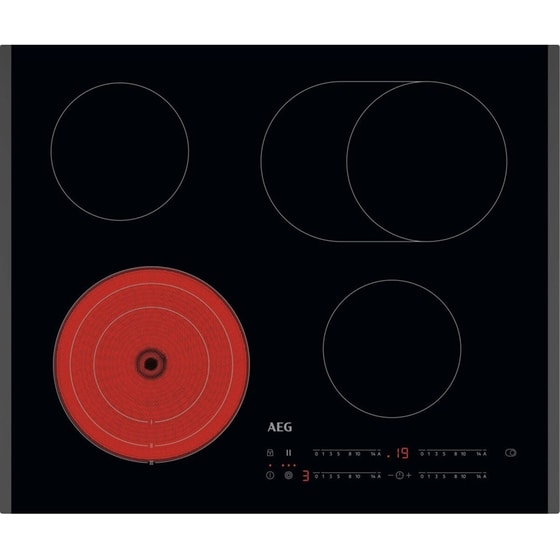 AEG ORO64A07FB 60 cm Μαύρο Εστία Κεραμική Αυτόνομη image 0