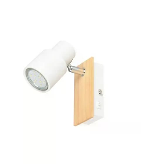 Σποτ Μονόφωτο Reality Lighting Pierre White Mat image 4
