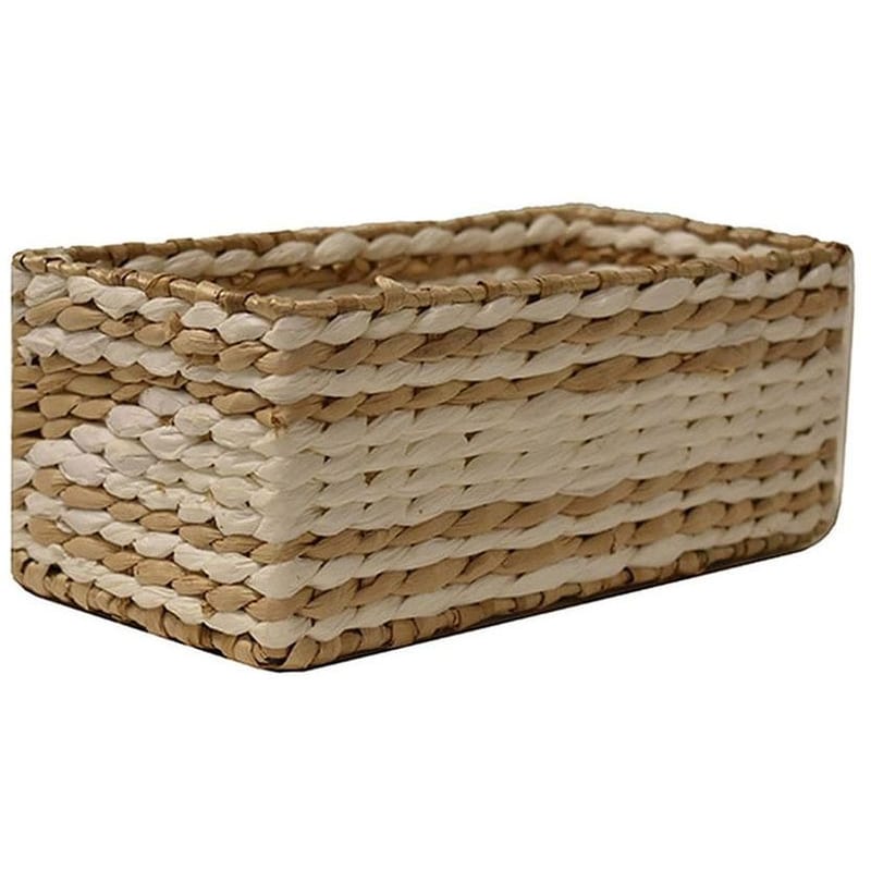 MOD Καλάθι Αποθήκευσης Mod Ψάθινο 26x13x10 cm - Μπεζ
